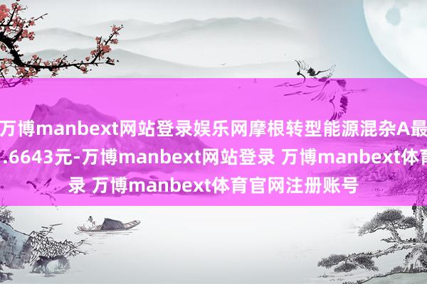 万博manbext网站登录娱乐网摩根转型能源混杂A最新单元净值为1.6643元-万博manbext网站登录 万博manbext体育官网注册账号